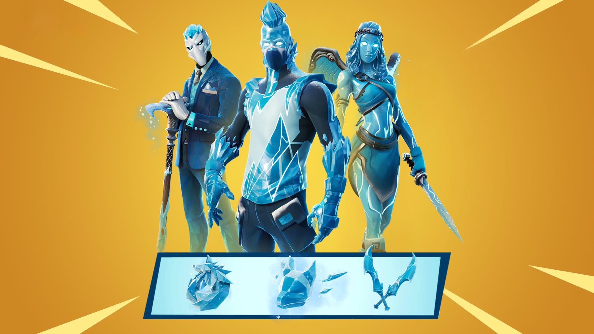 [Fortnite] حزمة مسربة جديدة &amp;quot;Frost Legend Pack&amp;quot;