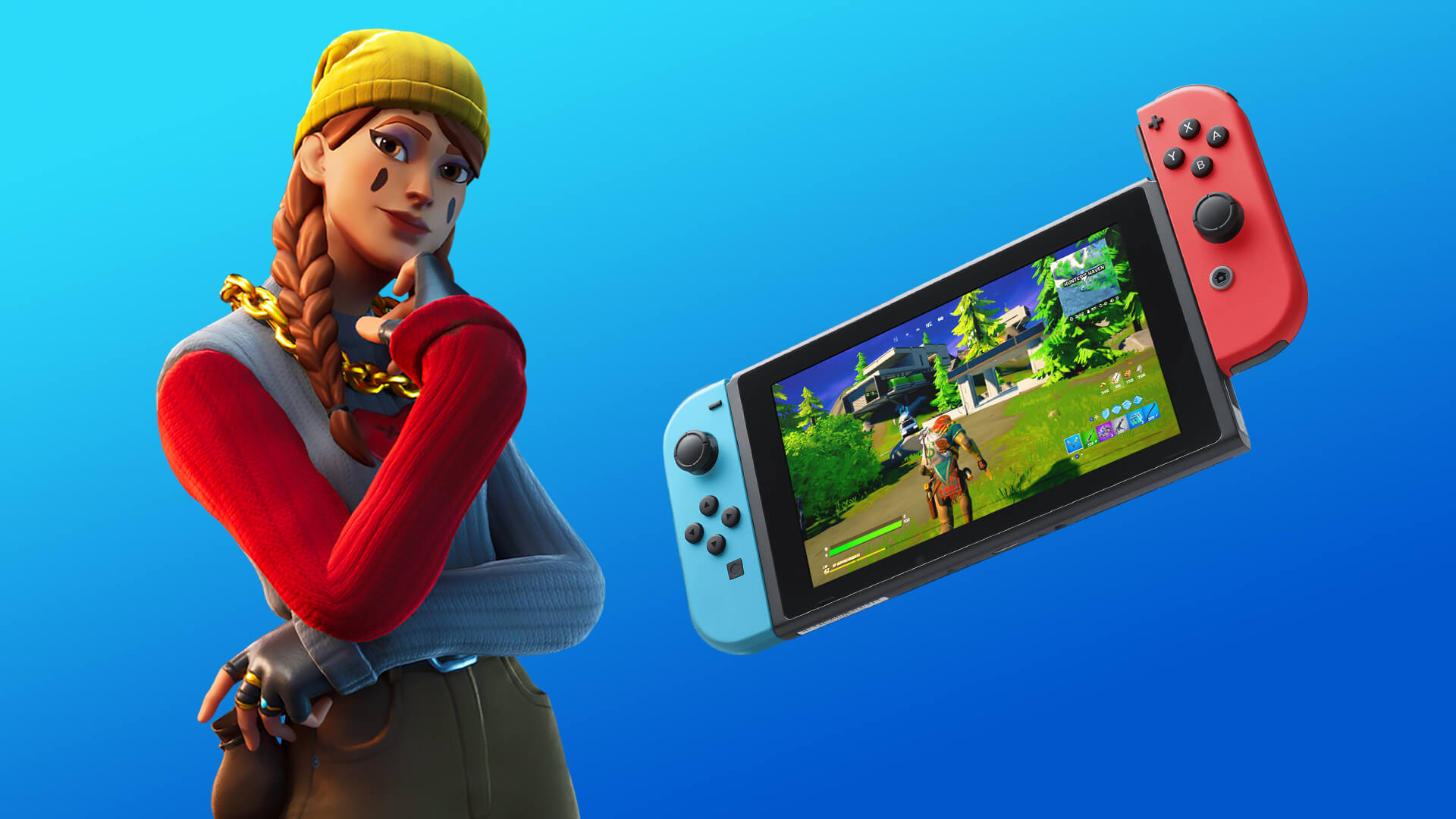 تحسينات كبيرة على أداء وحدة معالجة الرسومات ودقة الوضوح في إصدار Fortnite SWITCH من NINTENDO