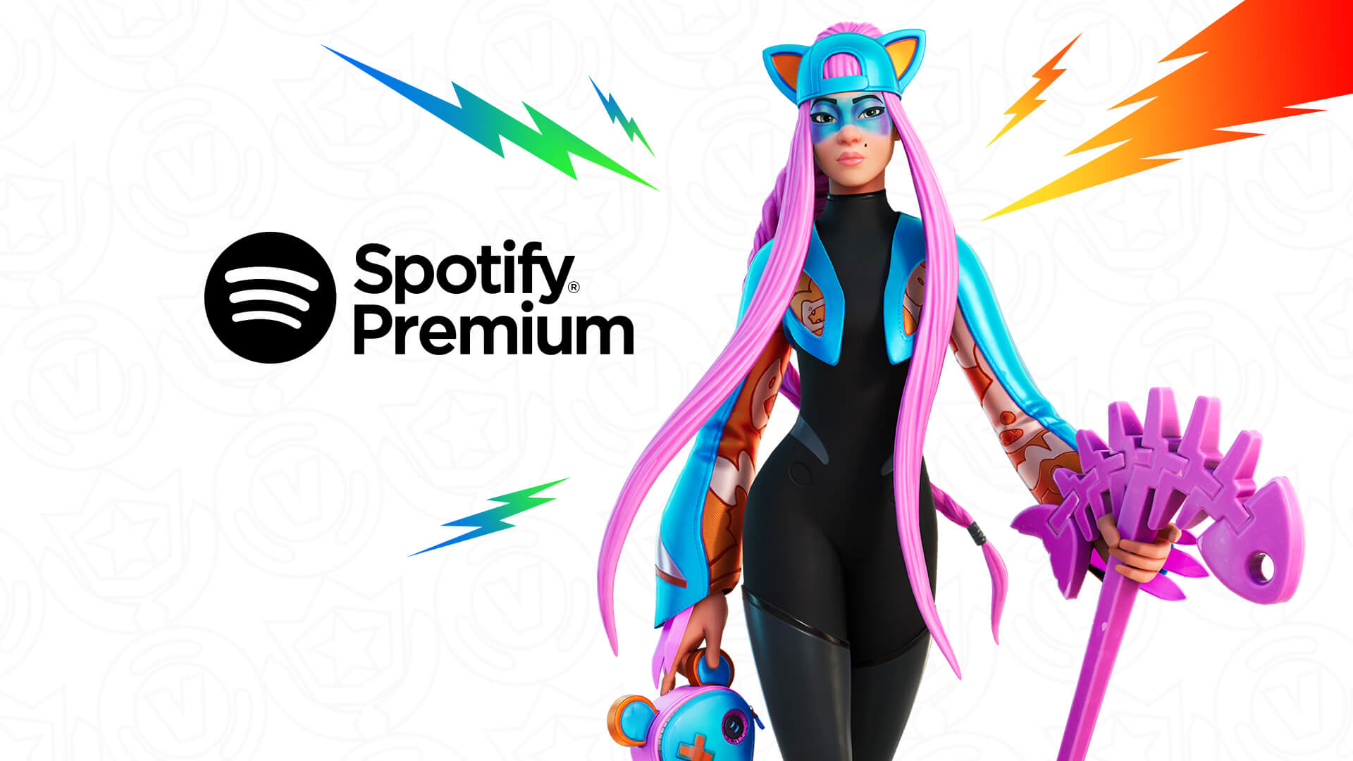 انضم إلى طاقم Fortnite واستفد من أول 3 أشهر من SPOTIFY PREMIUM مجانًا (حصريًا لمشتركي SPOTIFY PREMIUM الجدد)