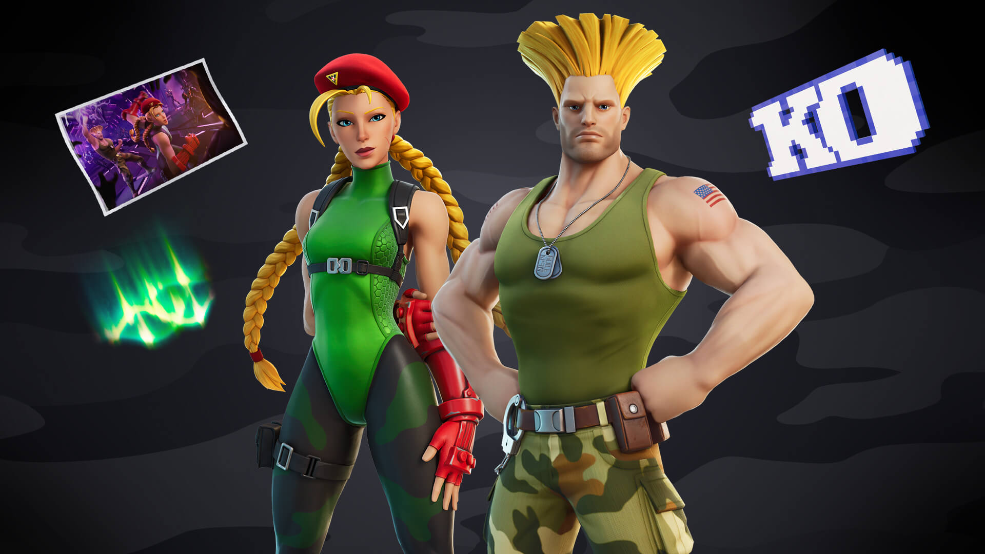 الجولة الثانية: ظهور Cammy وGuile من Street Fighter في لعبة Fortnite