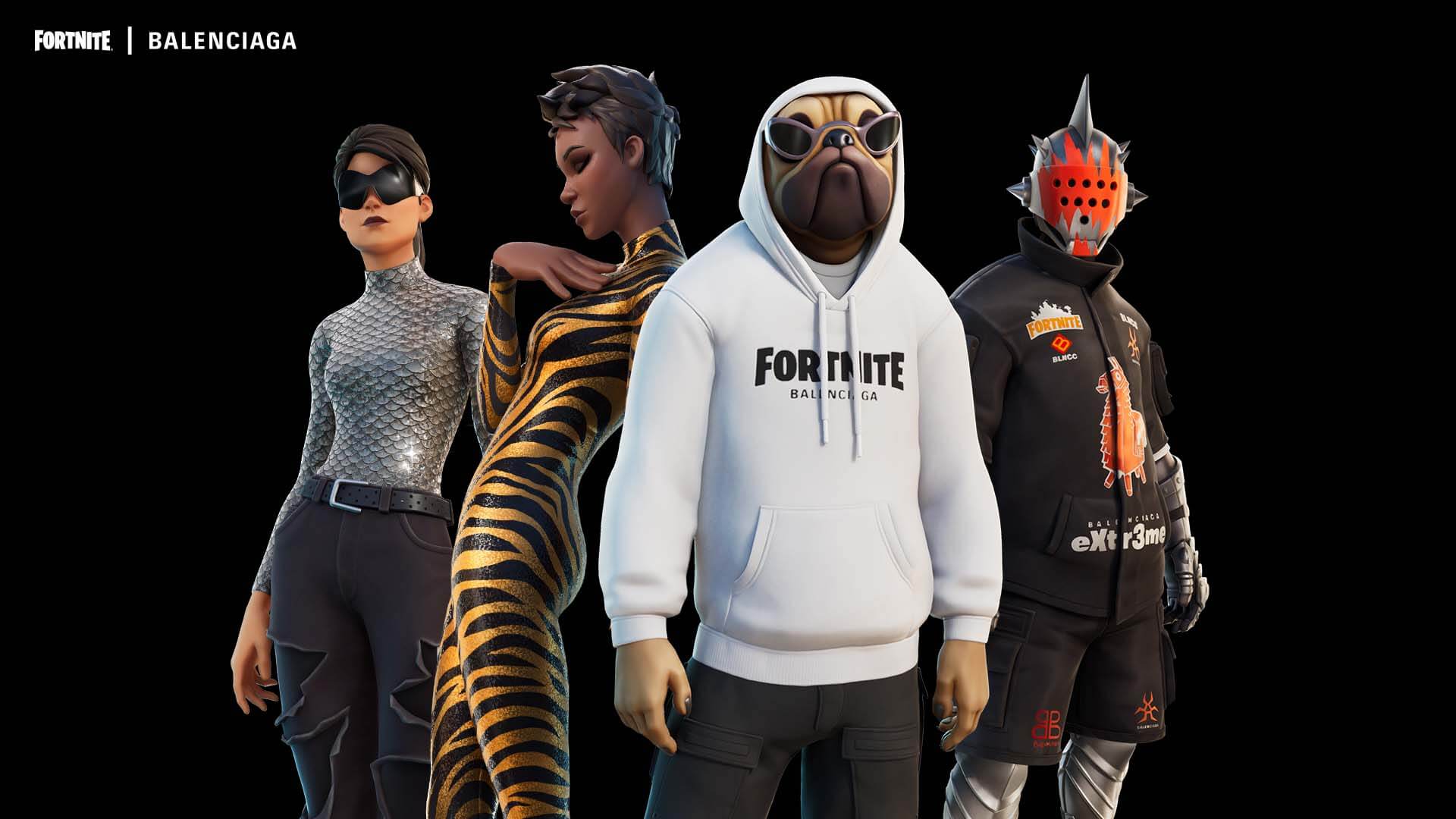 الموضة الرقمية الراقية تأتي إلى Fortnite مع BALENCIAGA