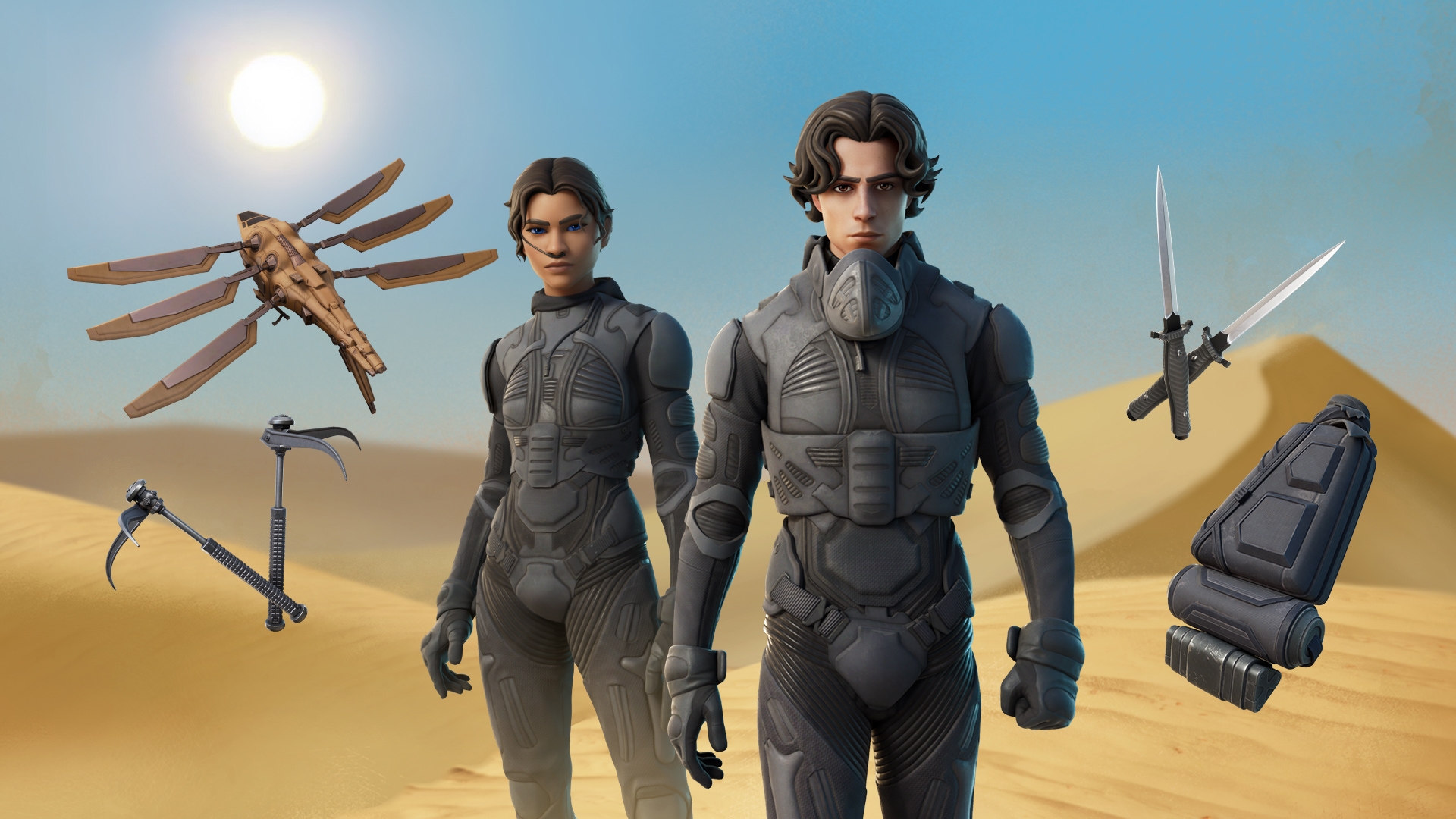 [Fortnite] وصل أحدث فيلم &amp;quot;DUNE&amp;quot; إلى عالم Fortnite!