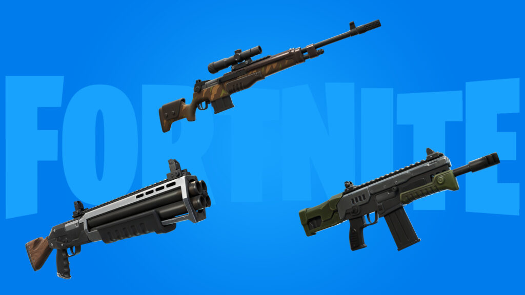 [Fortnite] أسلحة جديدة مثل Assault وShotgun وSniper متاحة الآن!