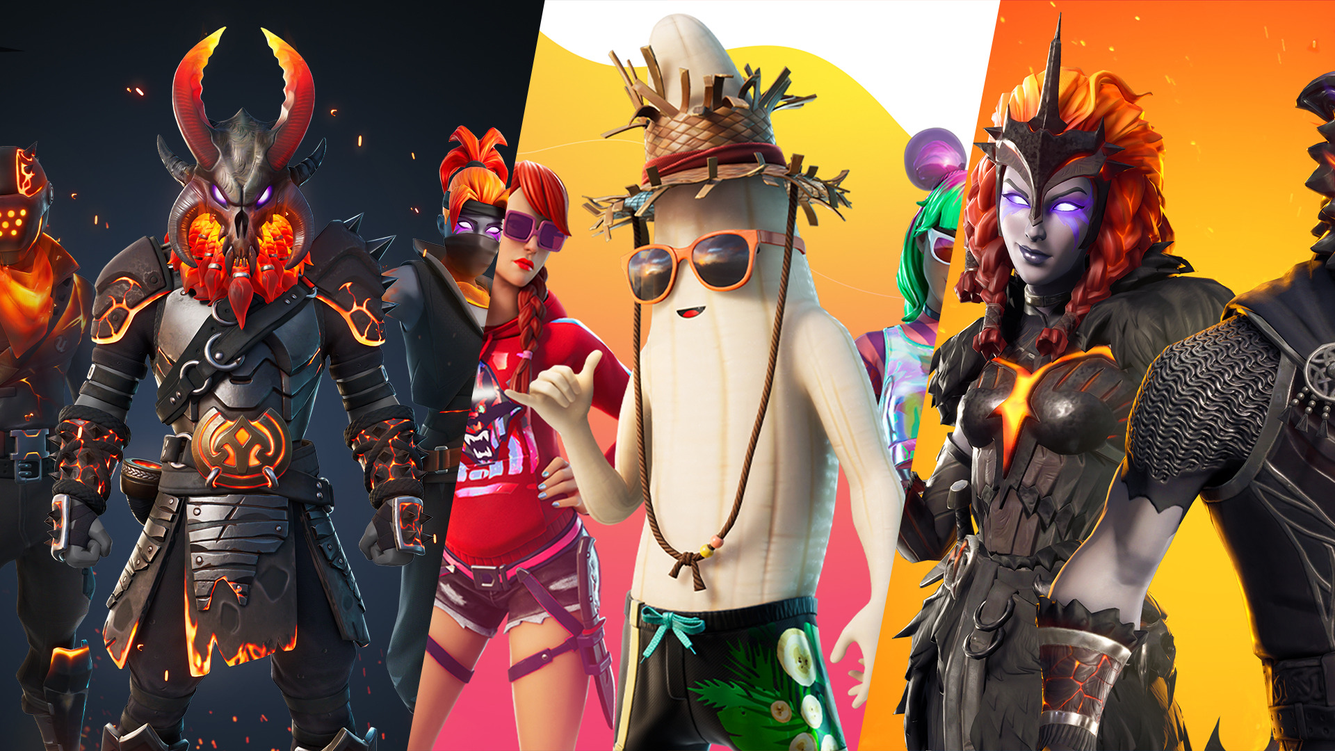 [Fortnite] &amp;quot;Magma Masters Pack&amp;quot; و&amp;quot;Summer Legend Pack&amp;quot; و&amp;quot;Rava Legend Pack&amp;quot; معروضة للبيع بخصم 50%!