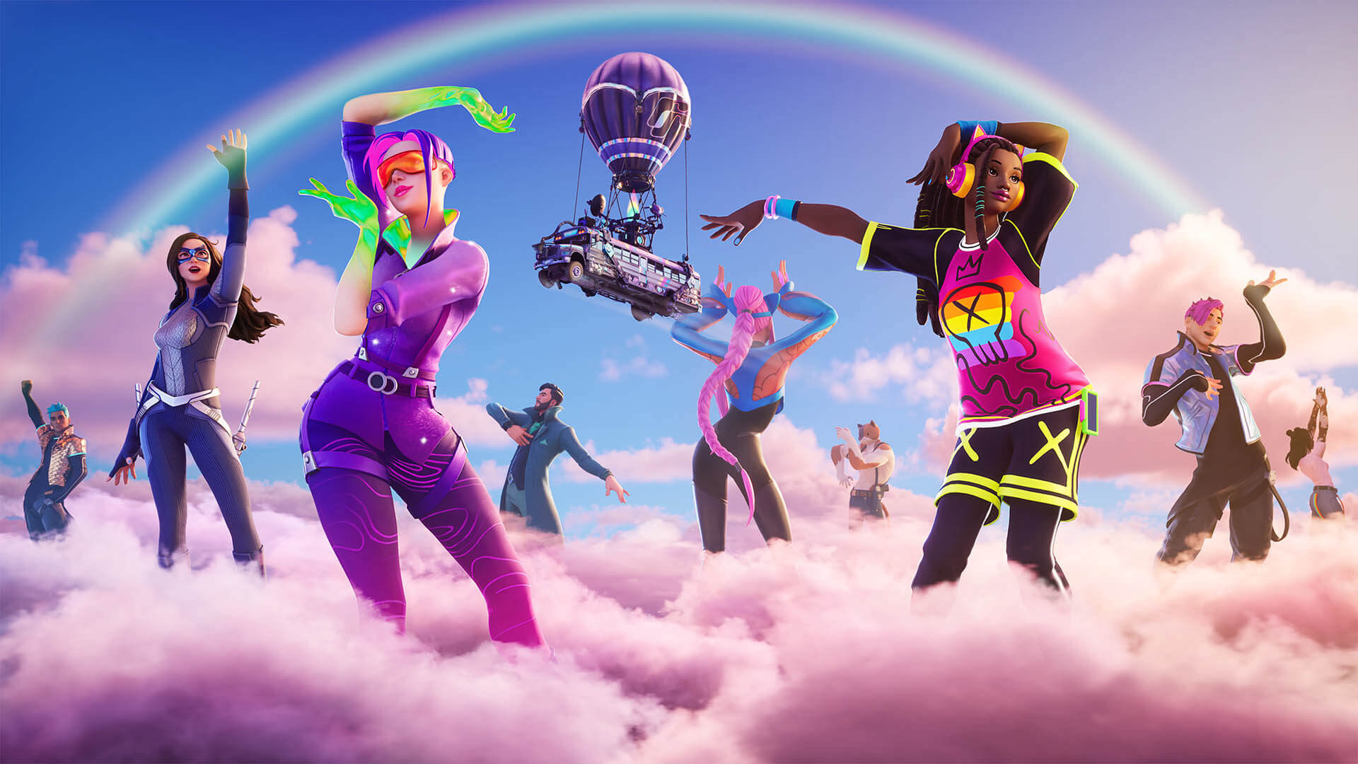 أظهر فخرك مع لعبة Fortnite Rainbow Royale 2022