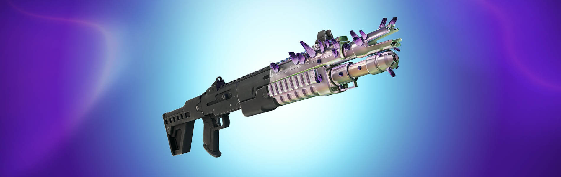 [Fortnite] أسلحة الكروم الجديدة &amp;quot;Evochrome Shotgun&amp;quot; و&amp;quot;Evochrome Burst Rifle&amp;quot; متاحة الآن!