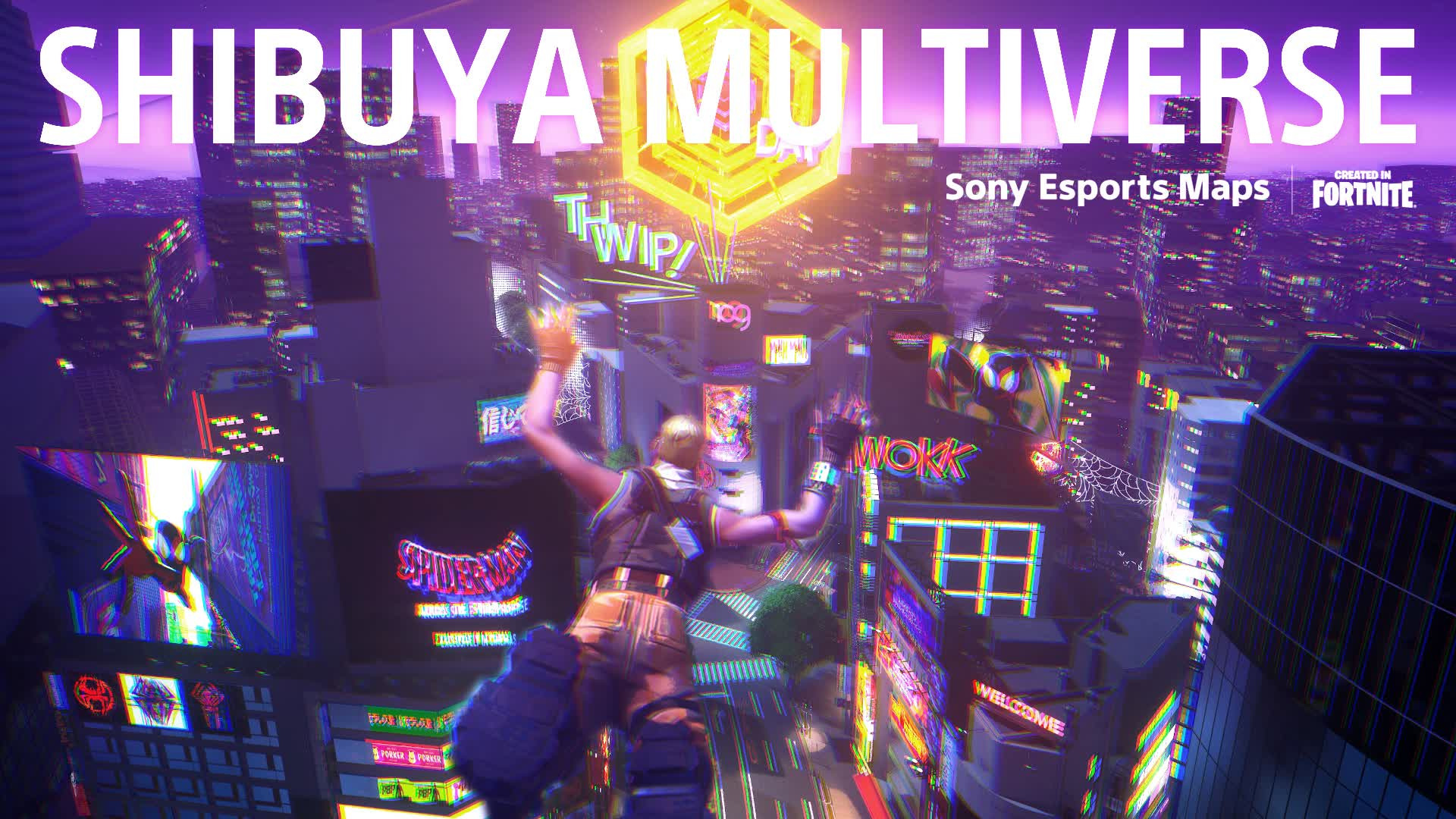 مشروع Sony Esports: Spider-Man: Across the Spider-Verse Time Attack Map تجربة متقدمة &amp;quot;Shibuya Multiverse Run&amp;quot;