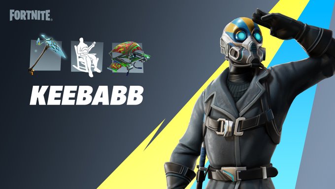 حزمة الخزانة [Fortnite] من منشئ المحتوى الخارجي &amp;quot;KEEBABB&amp;quot; متاحة الآن في متجر العناصر!