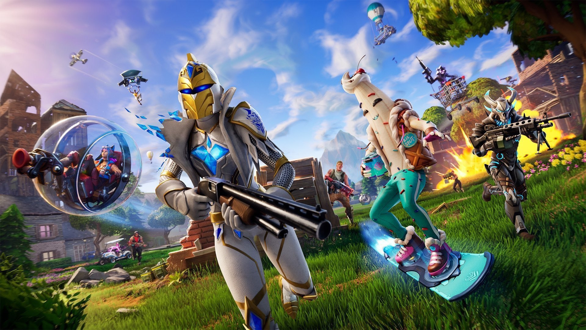 [Fortnite] الفصل الرابع: تم إصدار الفن الرئيسي للموسم ORIGIN والفيديو التشويقي.