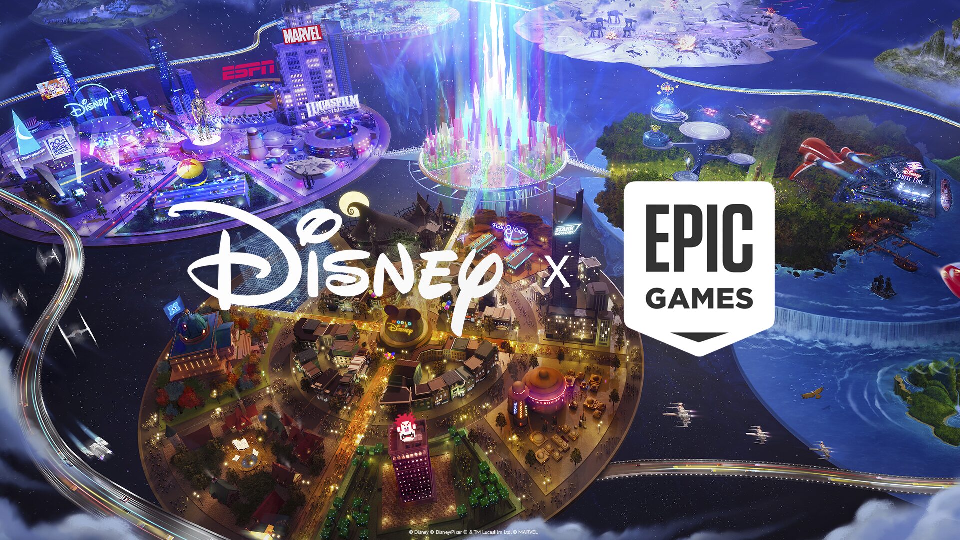 يقترح Fortnite X Disney أنه يمكن أن يربط Disneyland Real بطريقة أو بأخرى. &amp;quot;