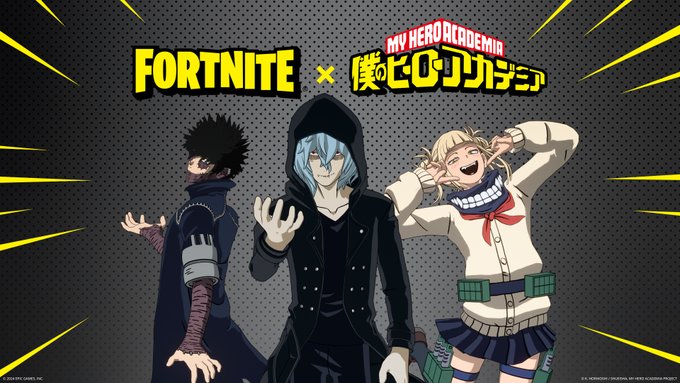 [Fortnite] يجتمع الأشرار من My Hero Academia في متجر العناصر!