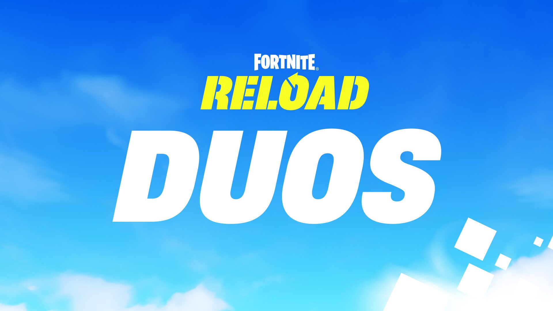 [أخبار عاجلة] يأتي الوضع الثنائي للعبة Fortnite Reload اليوم الساعة 10 مساءً!