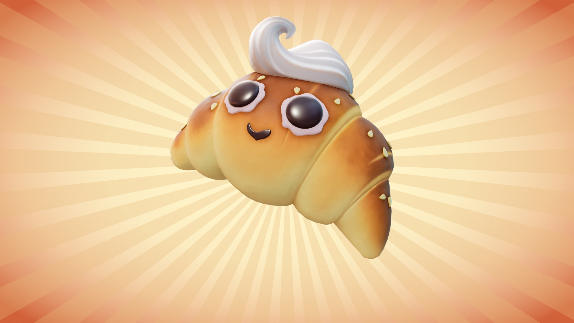 [Fortnite] قم بالتسجيل لتلقي الاستبيان عبر البريد الإلكتروني واحصل على ملحق الظهر &amp;quot;Sir Croissant&amp;quot; مجانًا!