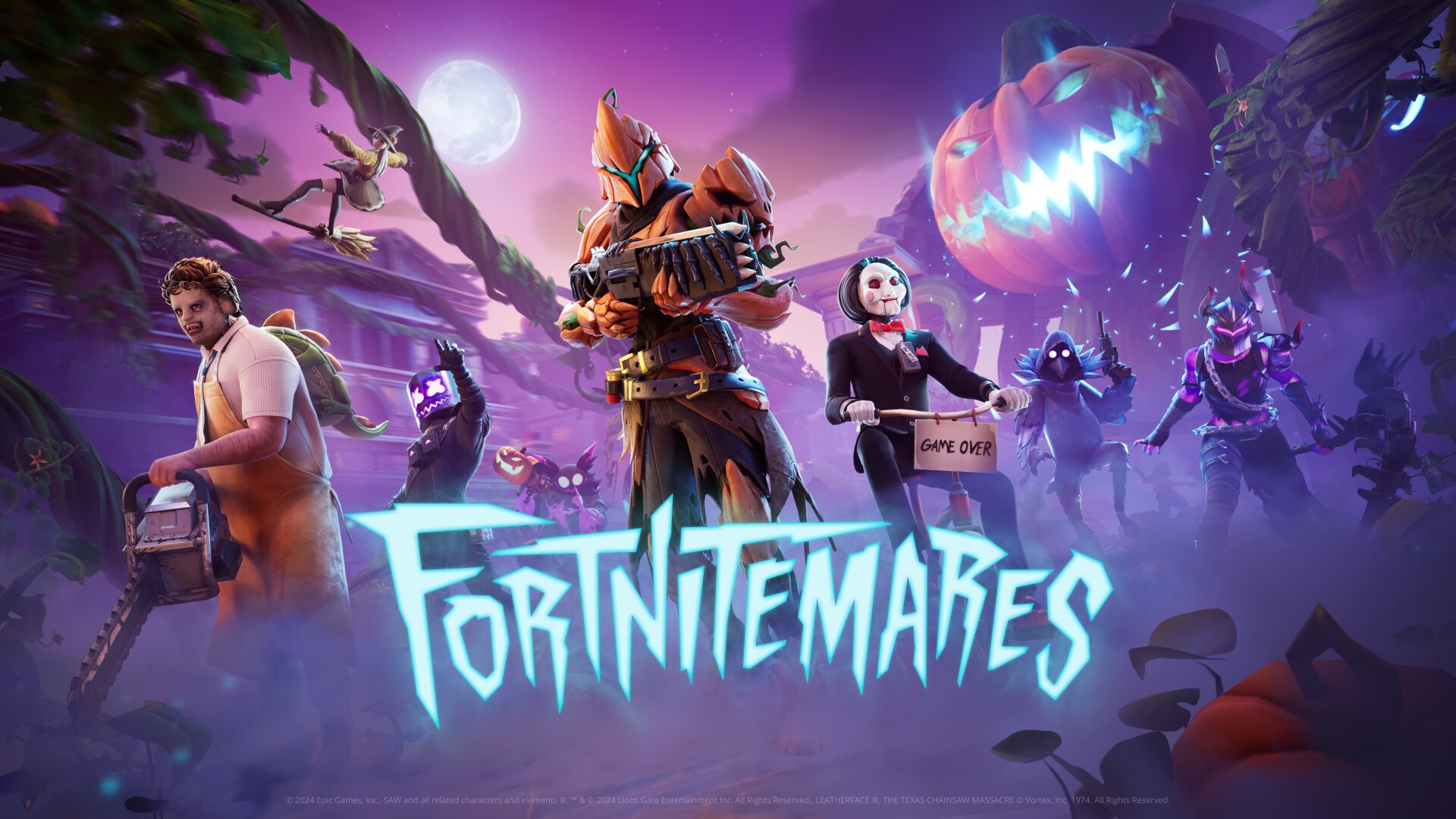 Fortnitemares 2024 تغزو الجزيرة في Battle Royale v31.40