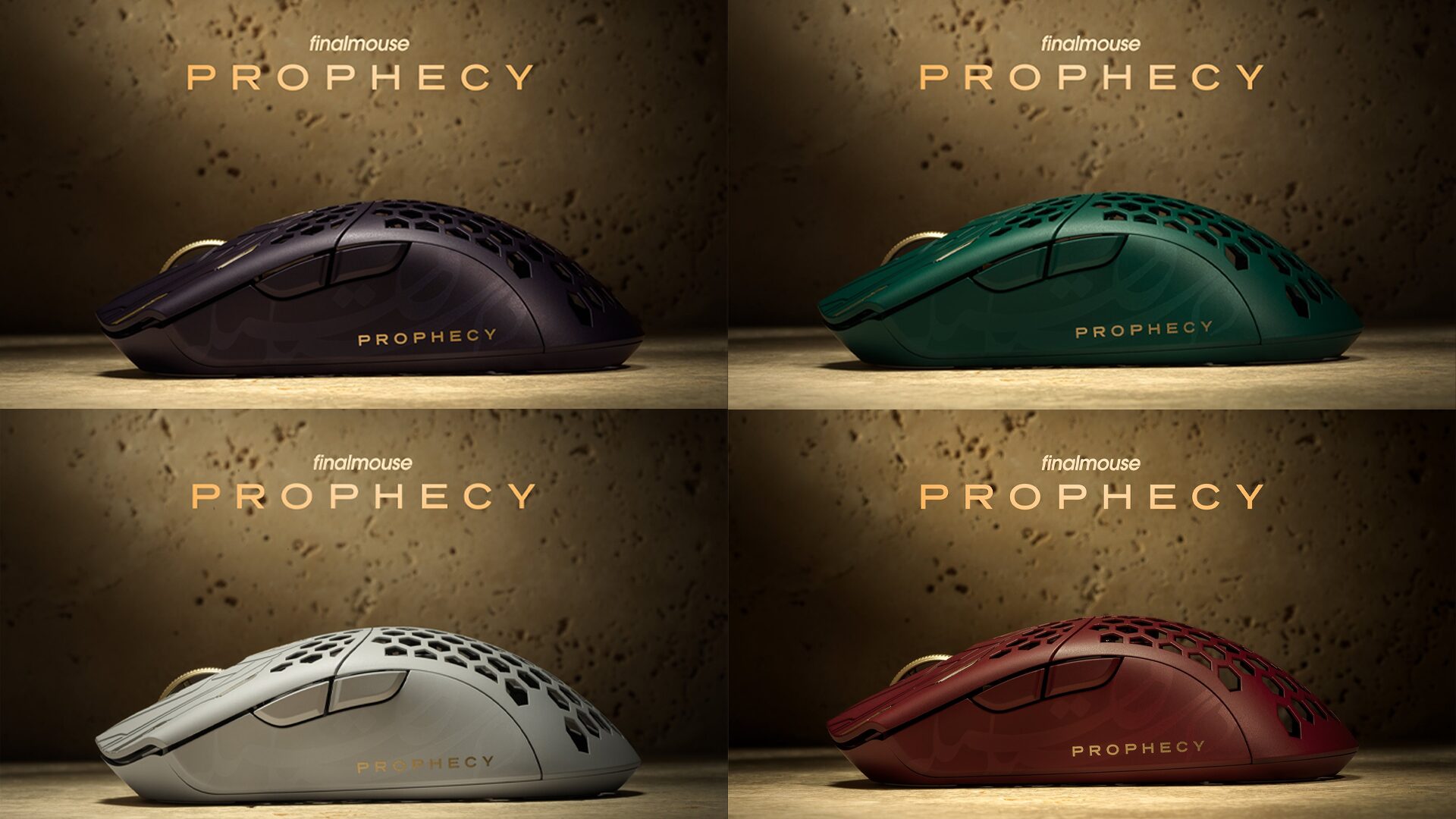 تعلن شركة Finalmouse عن نموذج محدود &amp;quot;UltralightX Prophecy&amp;quot; للاحتفال بالذكرى السنوية العاشرة، ويظهر نموذج التعاون Clix / Tfue / ScreaM / Tarik