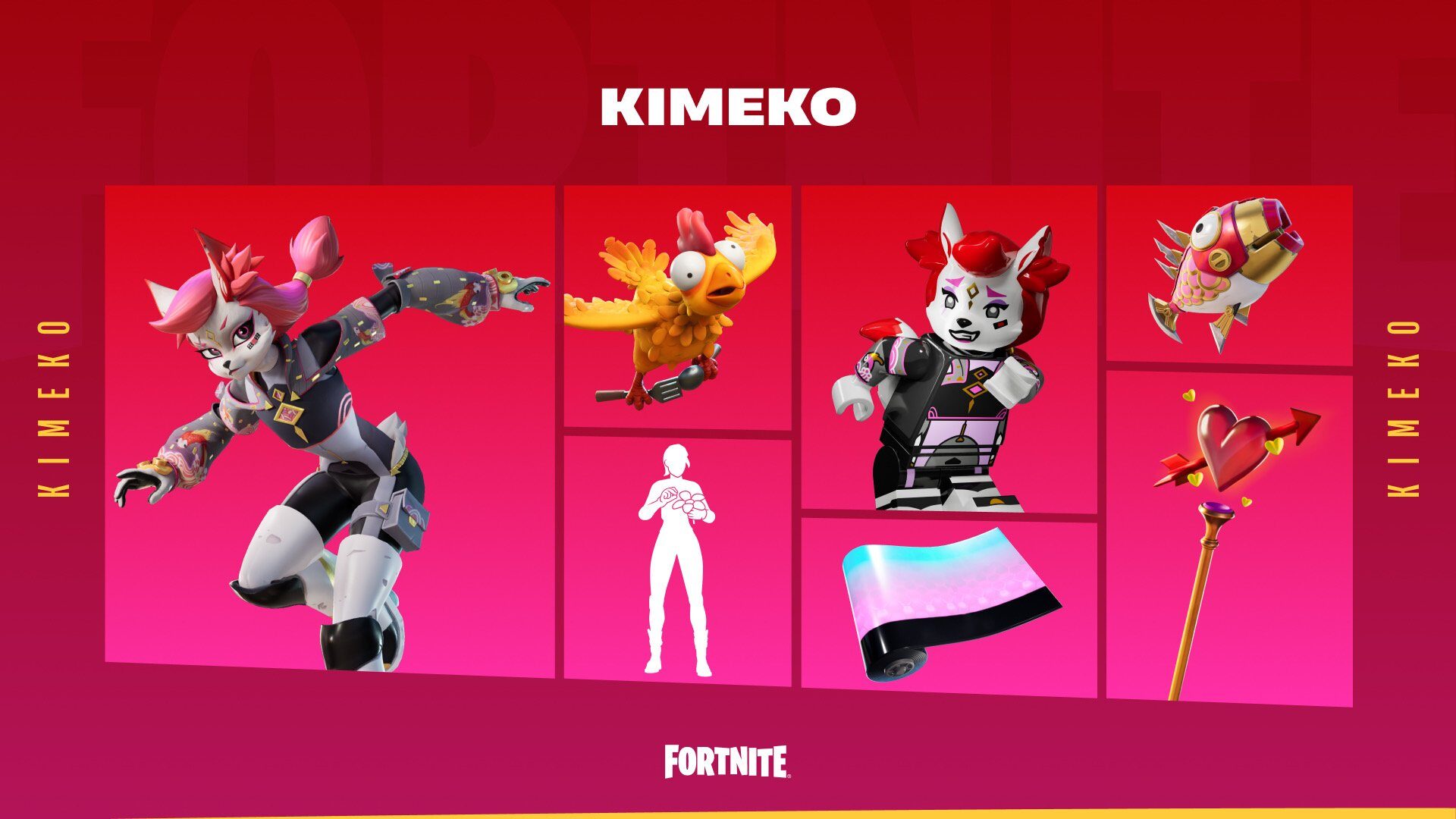 [Fortnite] &amp;quot;Kimeko’s Locker Bundle&amp;quot; ستكون متاحة في متجر العناصر يوم 18 ديسمبر!