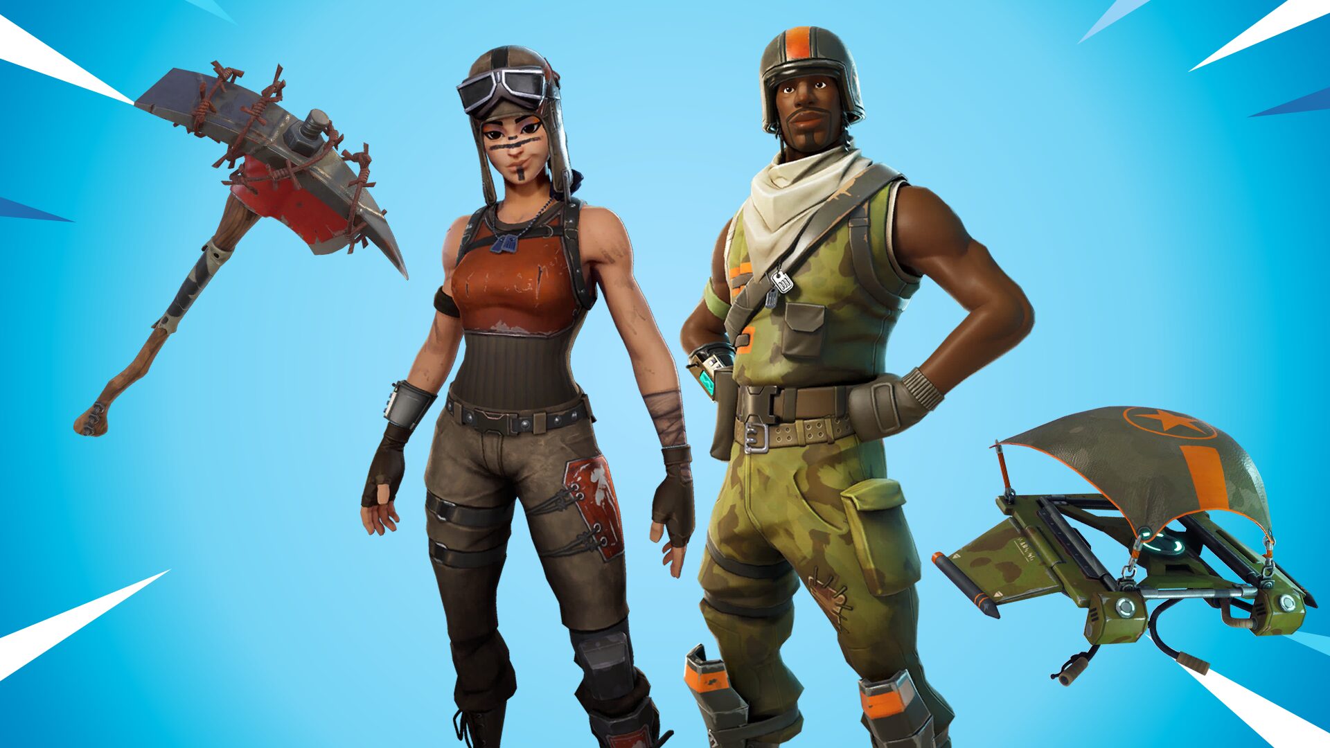 [Fortnite] &amp;quot;Renegade Raider، وAir Assault Trooper، وRaiders Revenge، وAir Assault One&amp;quot; معروضة للبيع مرة أخرى للمرة الأولى منذ حوالي 7 سنوات!