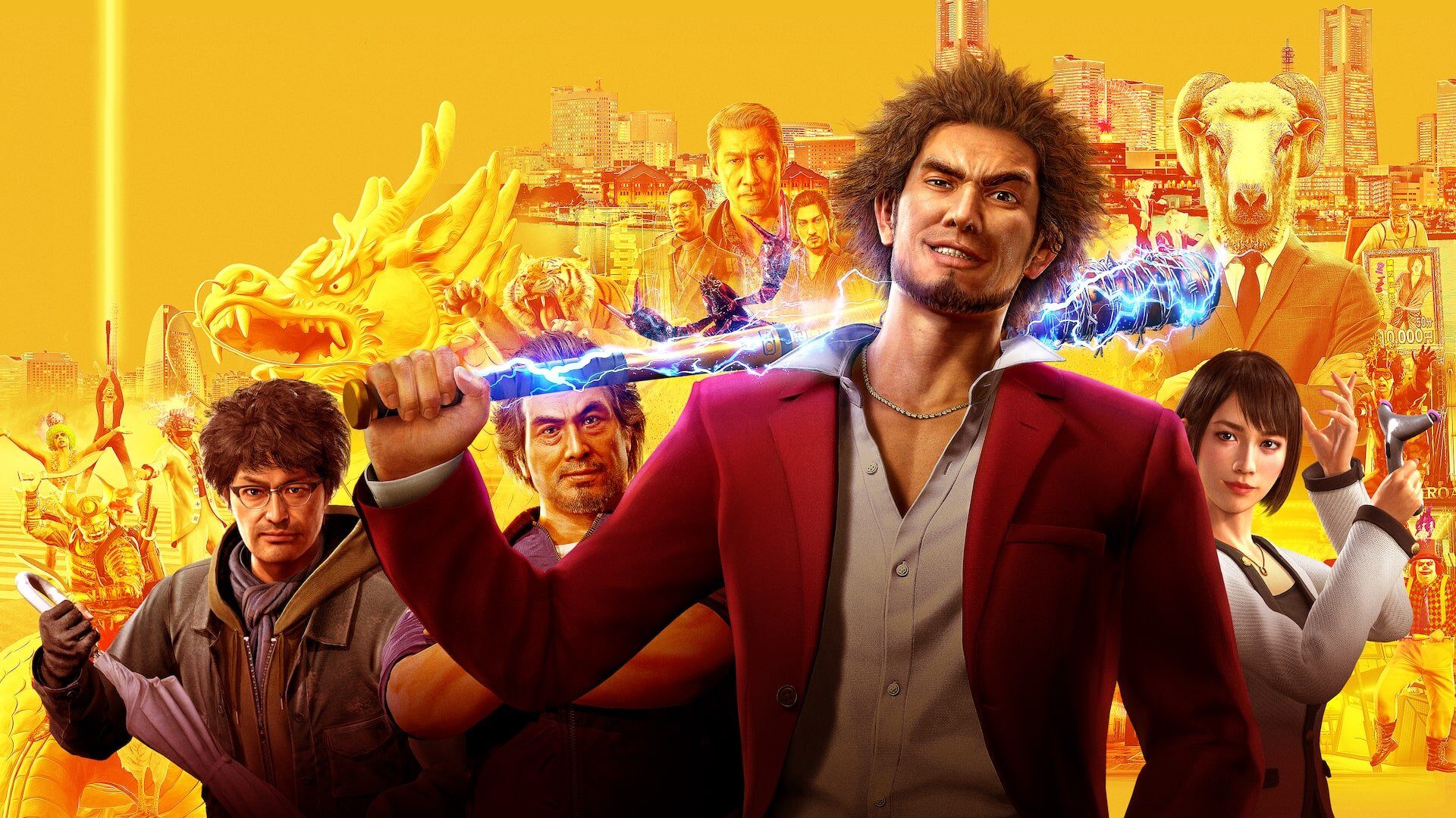 تعاون Fortnite X Yakuza قادم! يظهر Kiryu Kazuma و Majima Goro